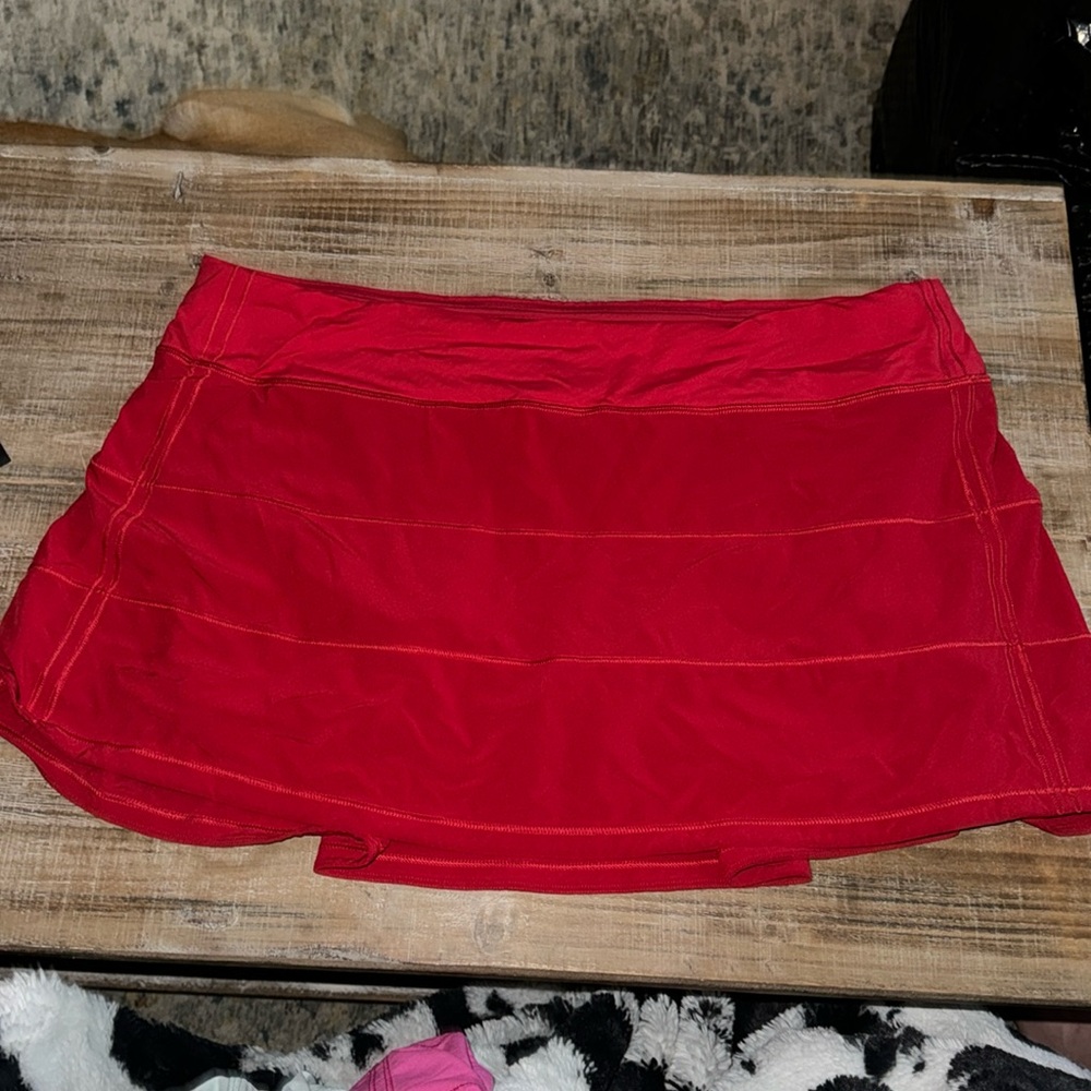 Red Women's Skirt